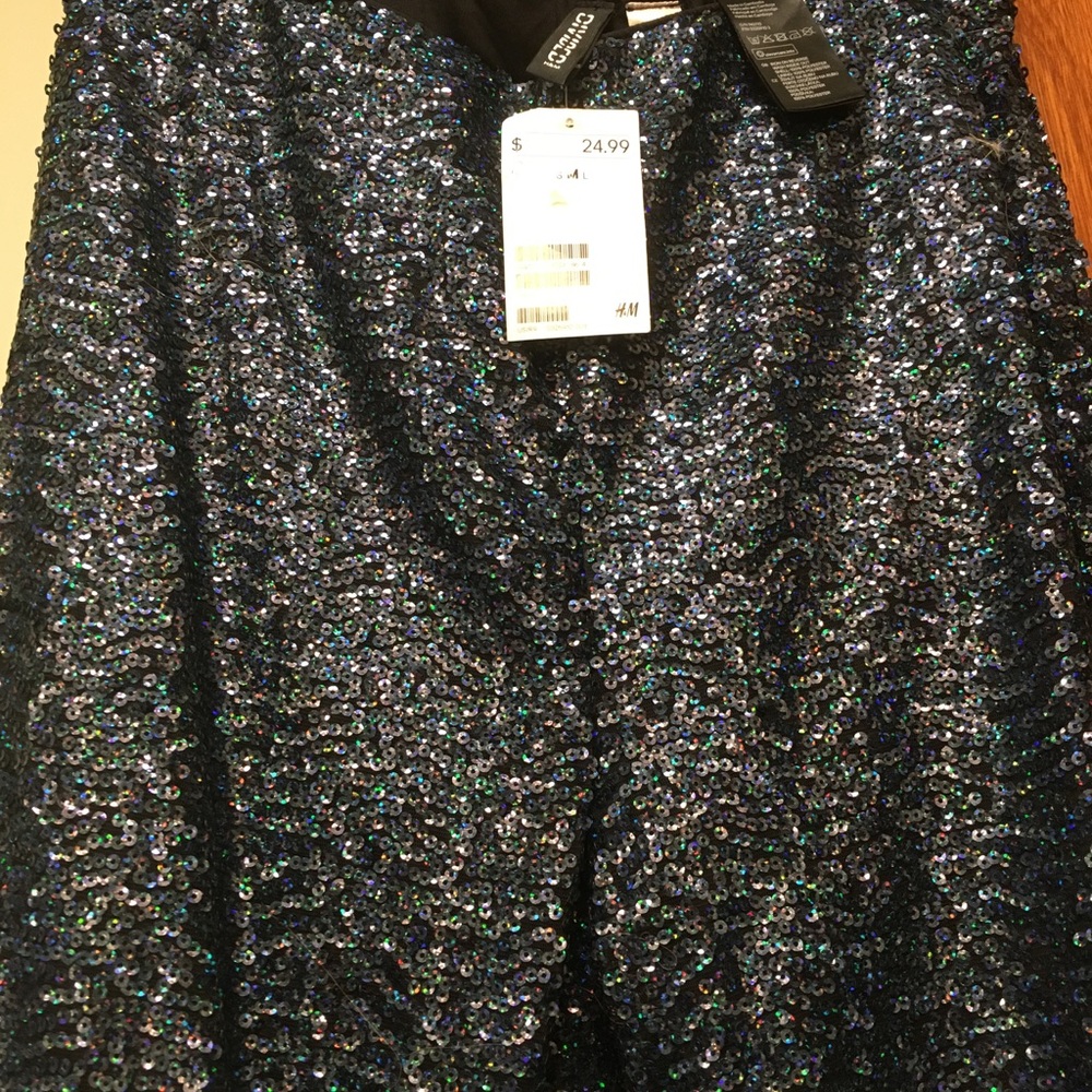 Brand new multi-colored H&M sequin pants